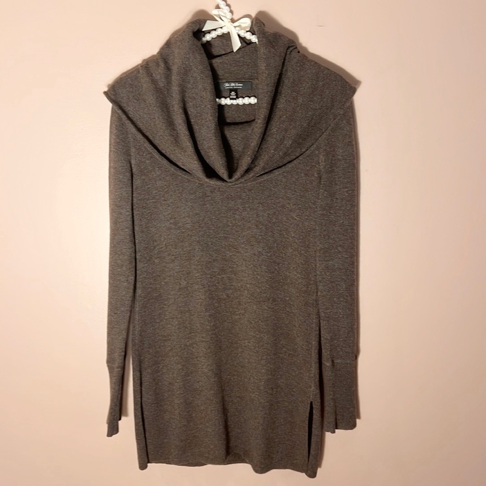Saks Fifth Avenue Cashmere Cowl Sweater - Picture 1 of 4